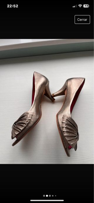 Zapatos dorados Ezio