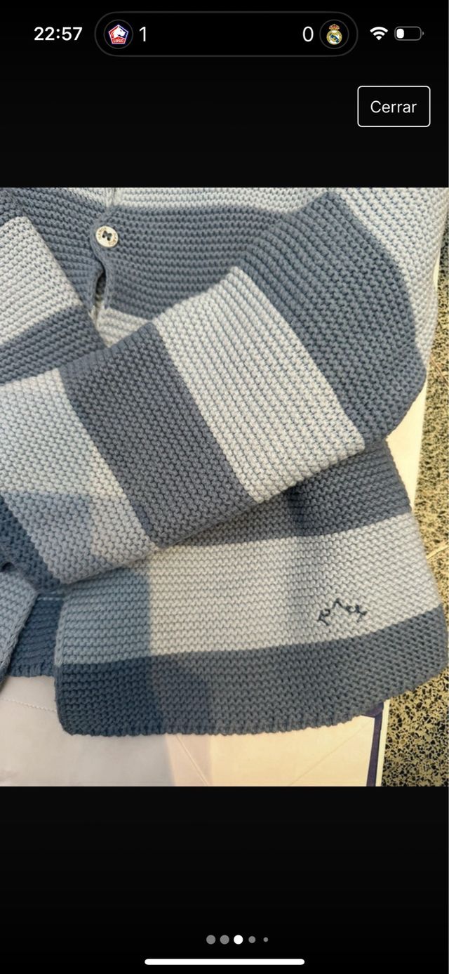 Chaqueta Niños Nanos T-36m.