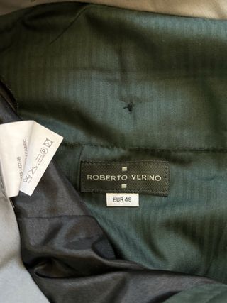 Traje Roberto Verino Negro nuevo Talla 48