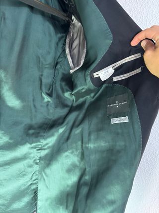 Traje Roberto Verino Negro nuevo Talla 48
