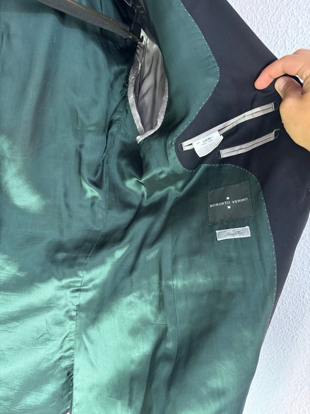 Traje Roberto Verino Negro nuevo Talla 48