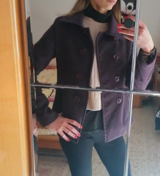 Giacca in lana cotta foderata