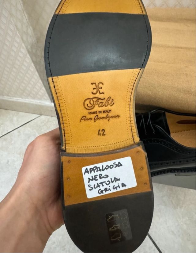 Fabi Shoes Formal Mens Scerpe Uomo