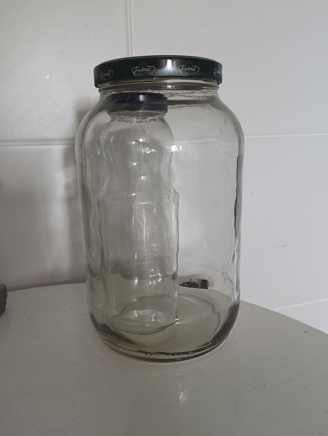 Frasco vidrio 3'5 kg