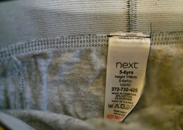 Lote boxer calzoncillos niño 5-6 años