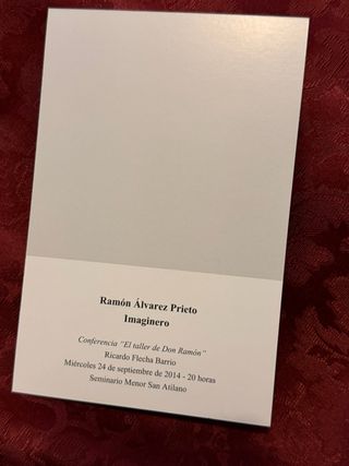 Postal Ramón Álvarez Semana Santa Zamora