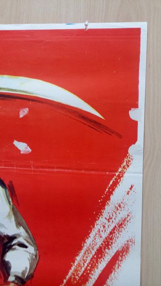 Cartel original Espadas sangrientas (1971)