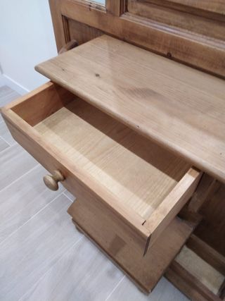 Mueble Madera con Espejo