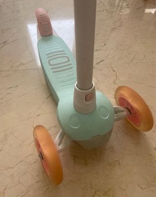 Patinete Scooter Niños B1 500 Blanco Menta
