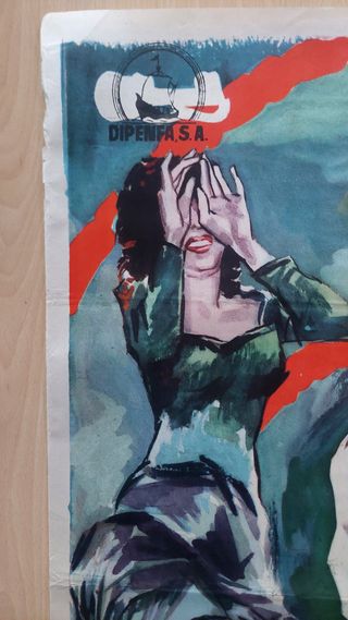 Cartel original La ruta de los Narcoticos (1962)