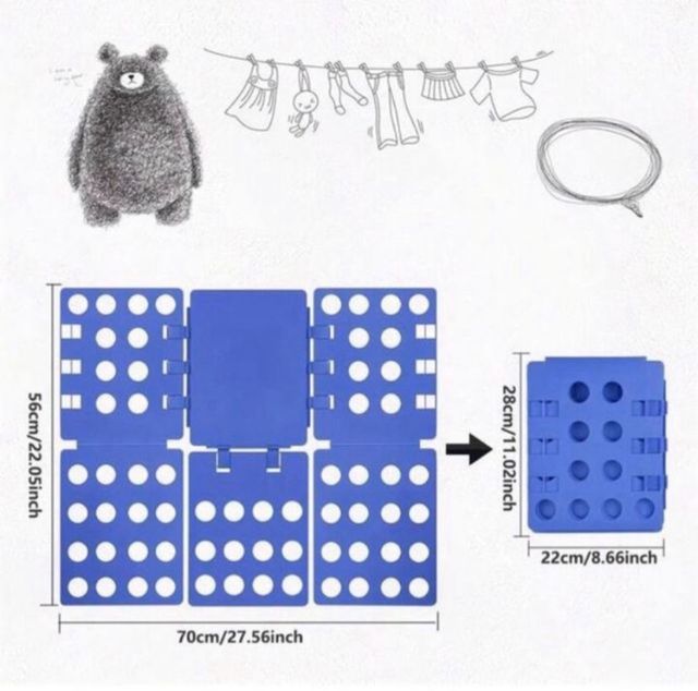 Plegadora de ropa dobladora