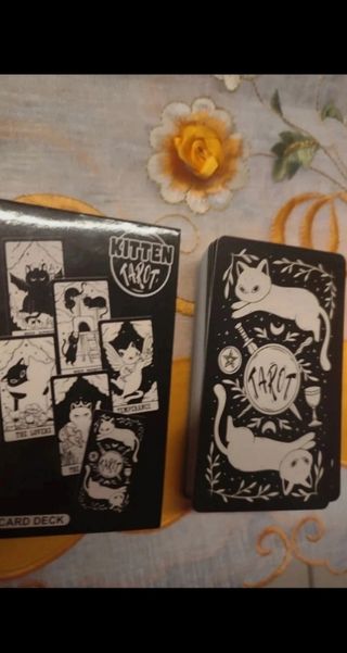Carte tarocchi deck 78cards Gatti mystic