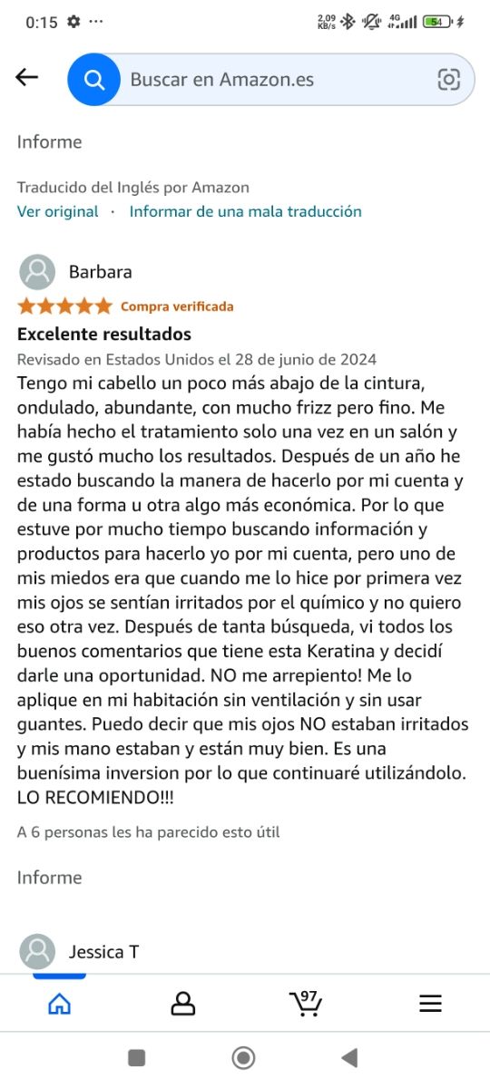 Alisado para el cabello