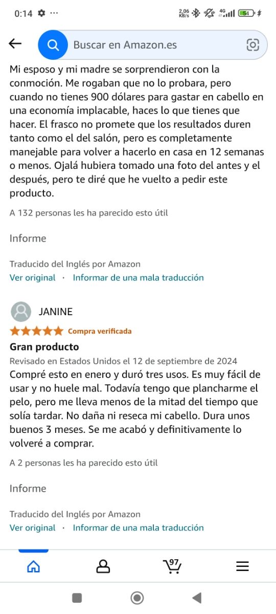 Alisado para el cabello