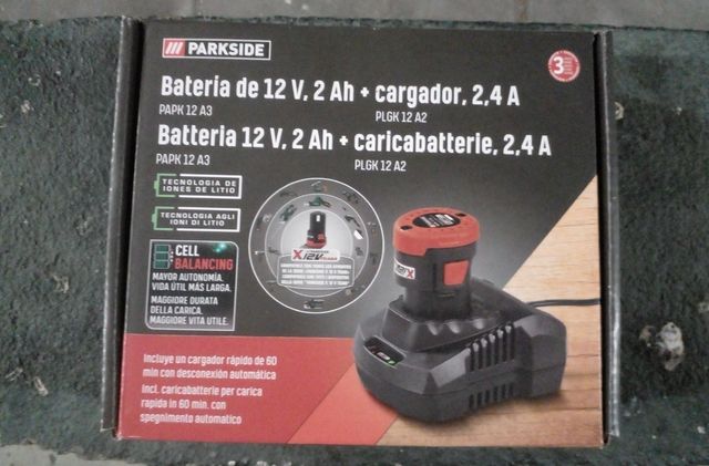  bateria y cargador 12v 