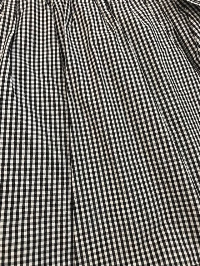 Top cuadro vichy  volantes