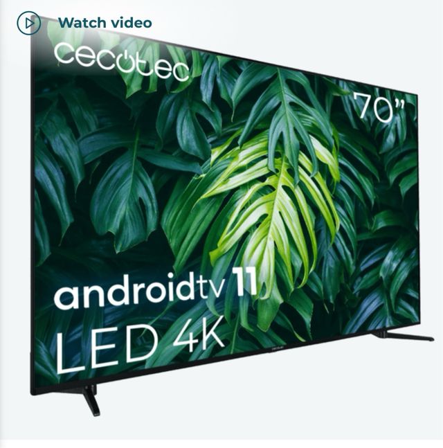 LED television 70with 4K UHD resolution Android