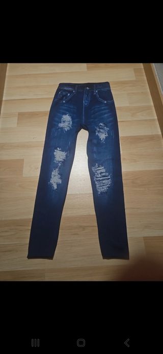 Malla efecto vaquero talla m