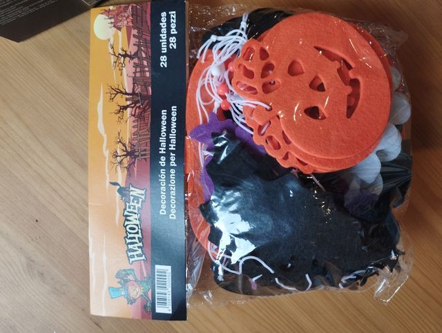 Decoración Halloween sin estrenar