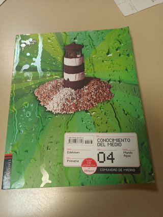 Libro Conocimiento del Medio 4º Primaria
