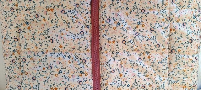 Ocasión. Parka reversible de niña T.7-8 años