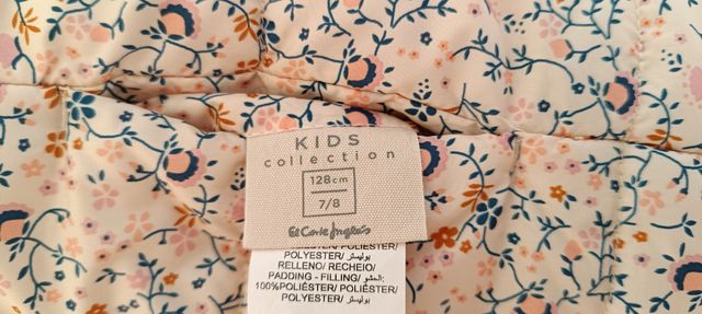 Ocasión. Parka reversible de niña T.7-8 años