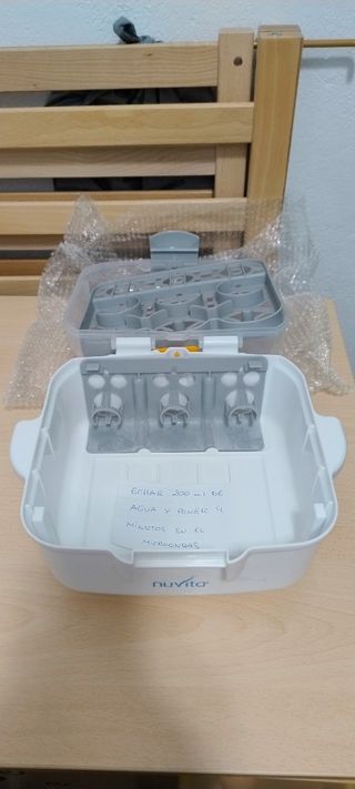 ESTERILIZADOR BIBERONES PARA MICROONDAS
