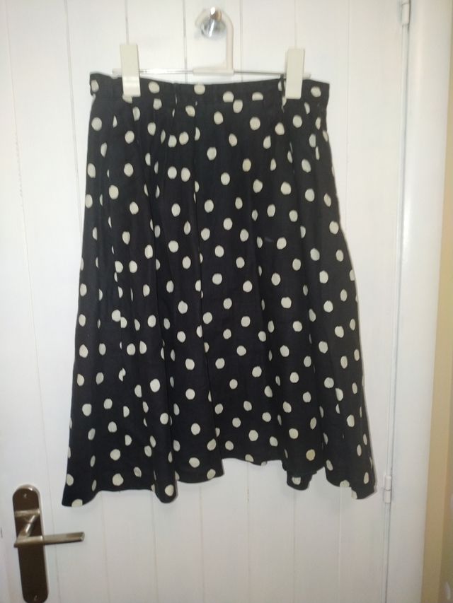 Falda de lunares