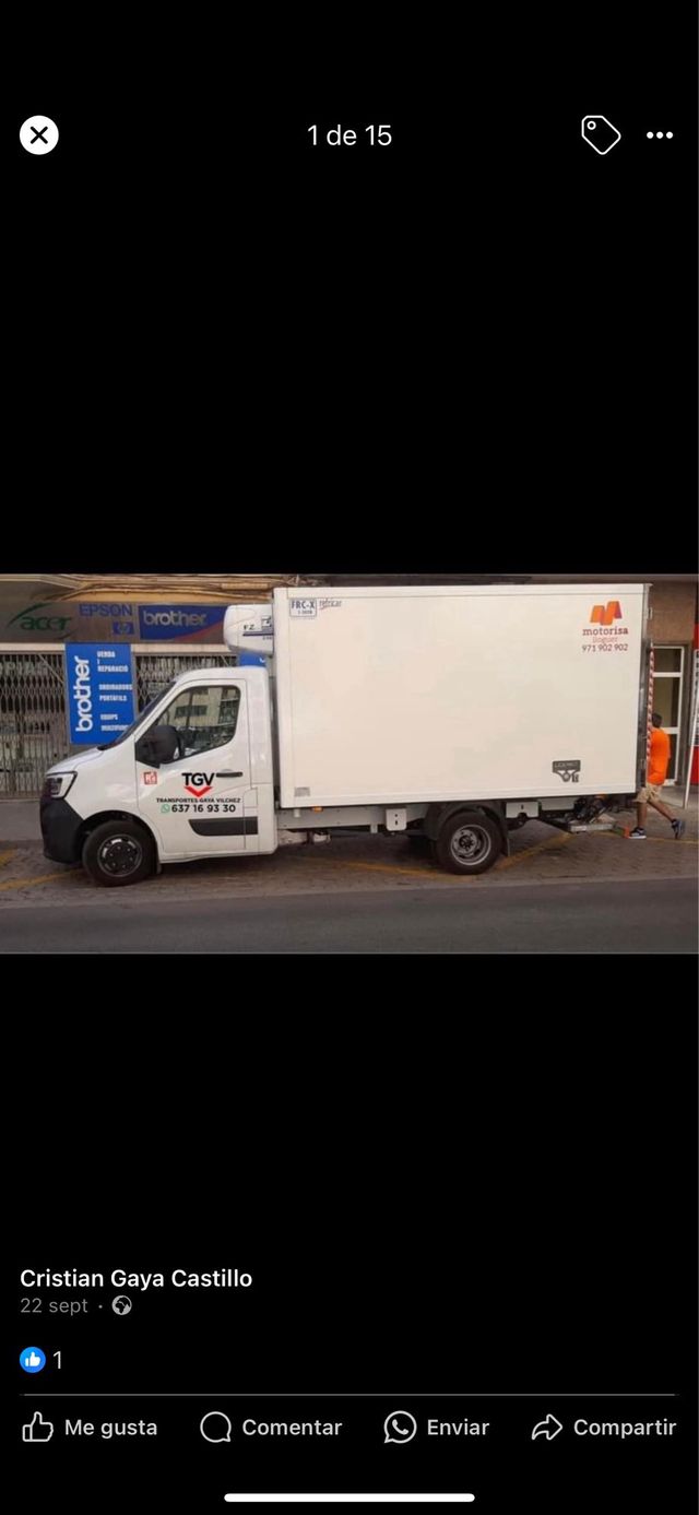 Portes / Mudanzas  de cualquier tipo