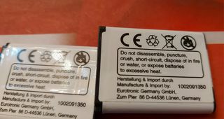 Lote 2 baterías NP-45 camara Fujifilm