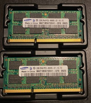 Memoria Ram SODIMM 2x2gb Samsung