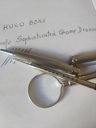 Boligrafo cromado. HUGO BOSS."NUEVO"