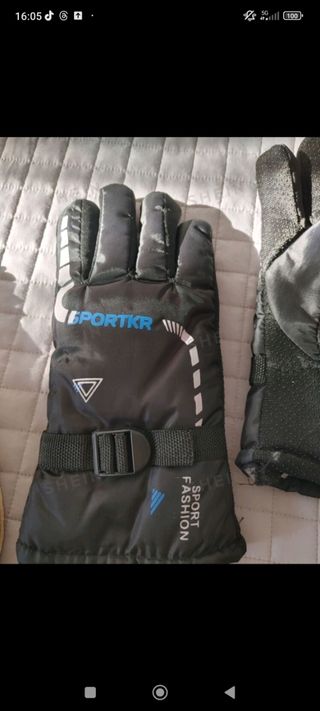 Guantes nieve