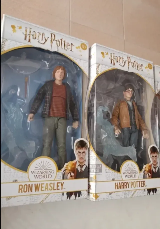 2 personaggi di McFarlane: Harry Potter + Ron Weasley