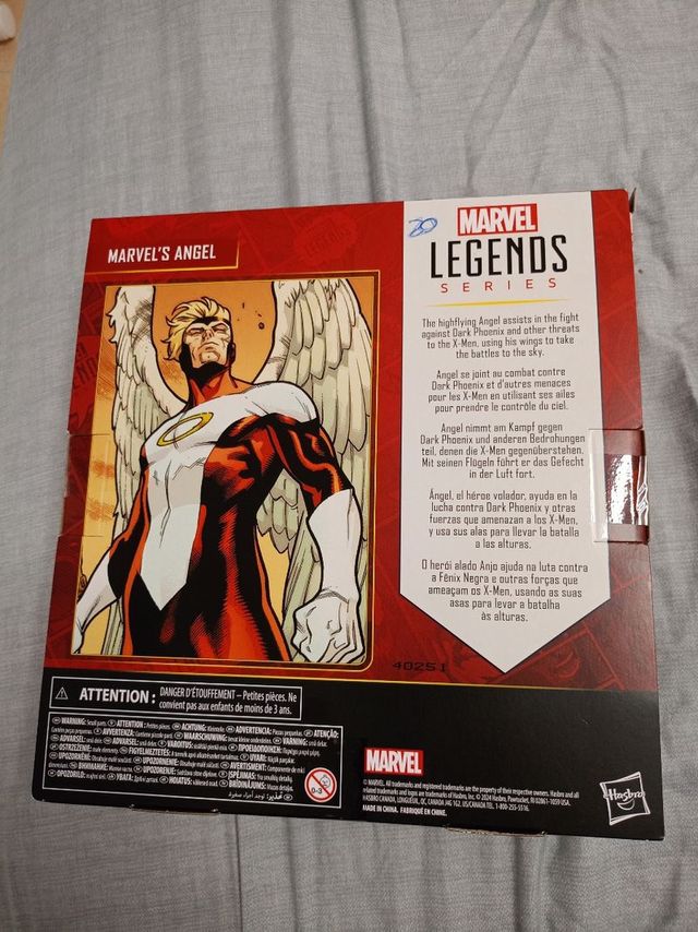 Figura Marvel X-Men Angel Comic Serie Legends