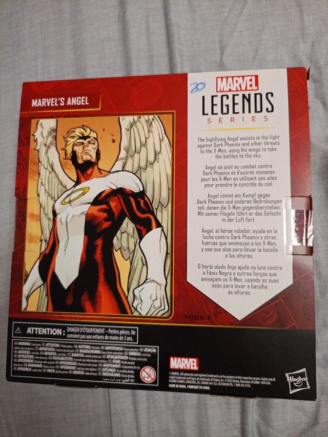 Figura Marvel X-Men Angel Comic Serie Legends