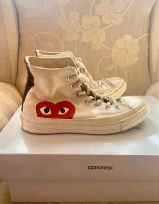 Converse x Comme Des Garçons Blanco