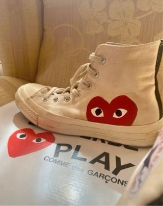 Converse x Comme Des Garçons Blanco
