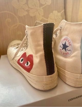 Converse x Comme Des Garçons Blanco