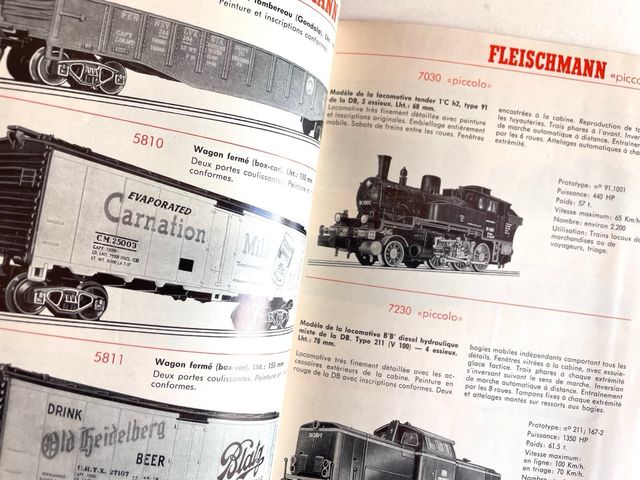 Catálogo FLEISCHMANN NOUVEAUTE '70