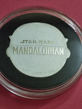 Moneda mandalorian Baby Yoda
