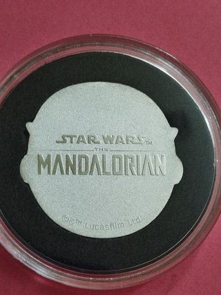 Moneda mandalorian Baby Yoda