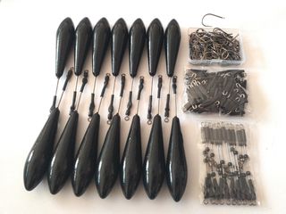 ✅ 14 plomos pesca,  grapas,  urfes,  anzuelos 