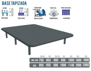 Canapés abatibles , colchones y camas.