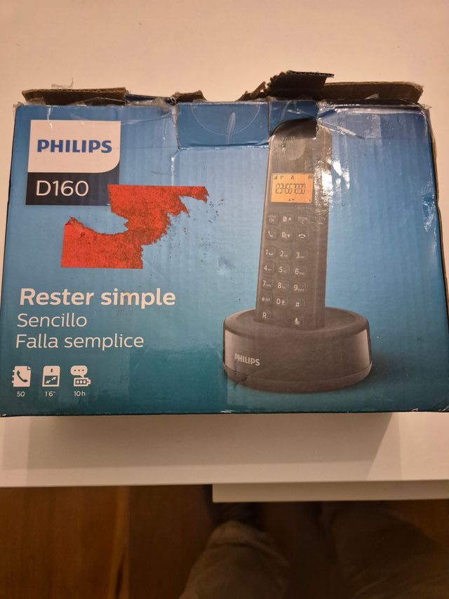 Teléfono inalámbrico philips. NUEVO