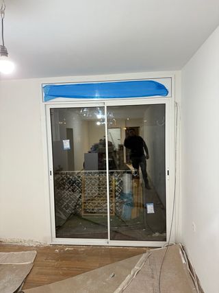 Trabajos de carpintera de aluminio