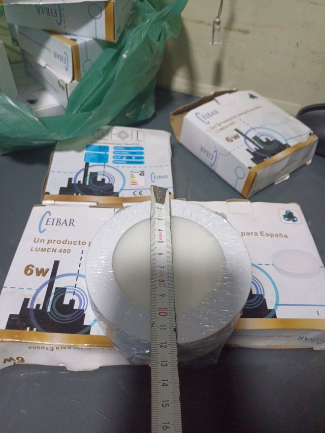 10 Plafon luz Led 6w