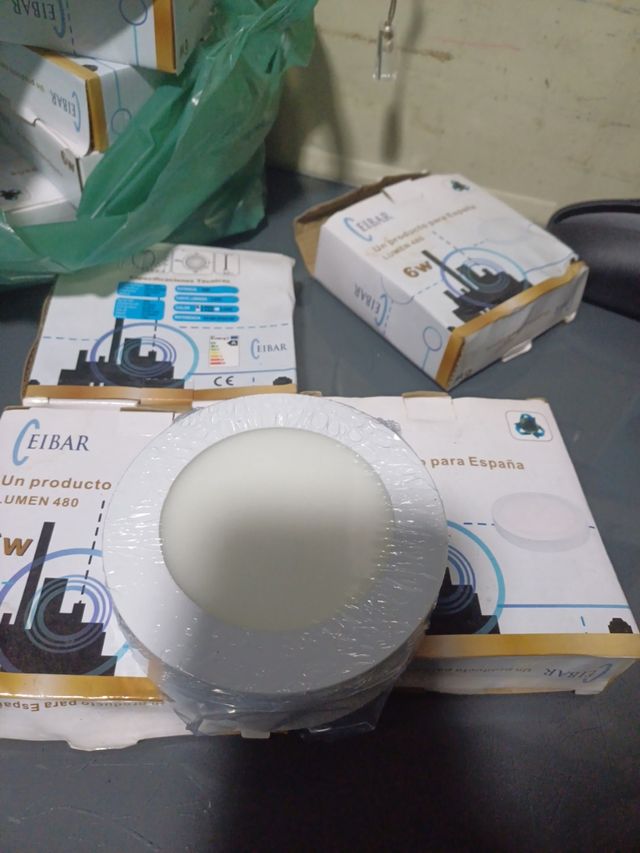 10 Plafon luz Led 6w