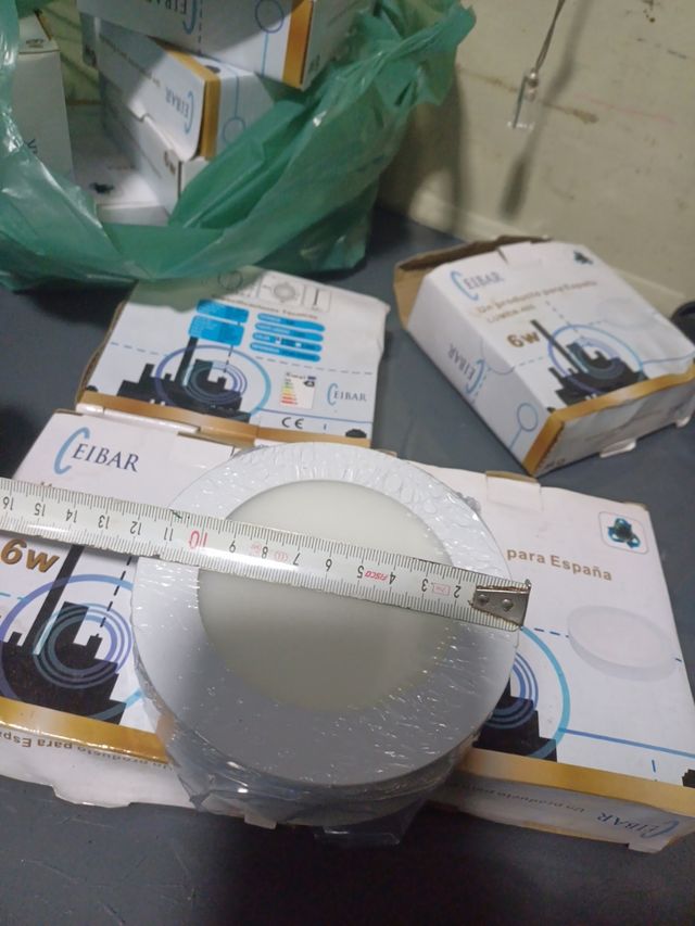 10 Plafon luz Led 6w