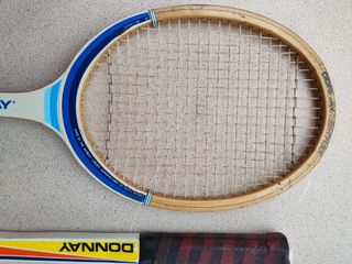 Raquetas de tenis antiguas de madera